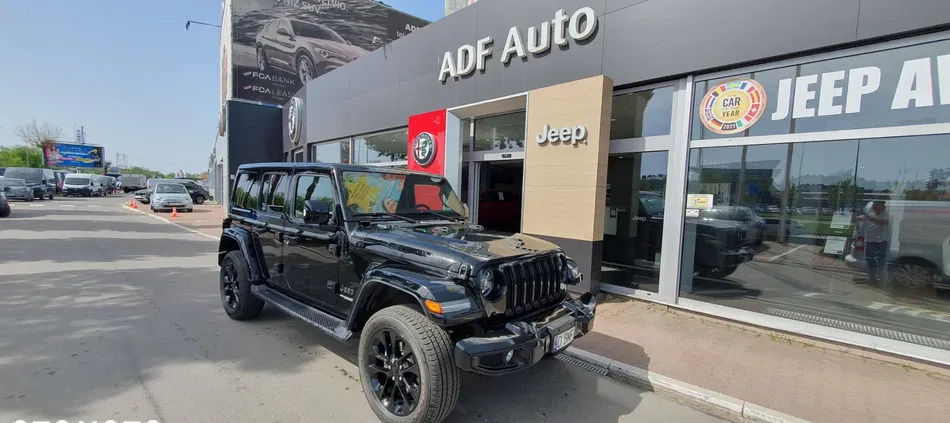 samochody osobowe Jeep Wrangler cena 295900 przebieg: 6335, rok produkcji 2022 z Wrocław